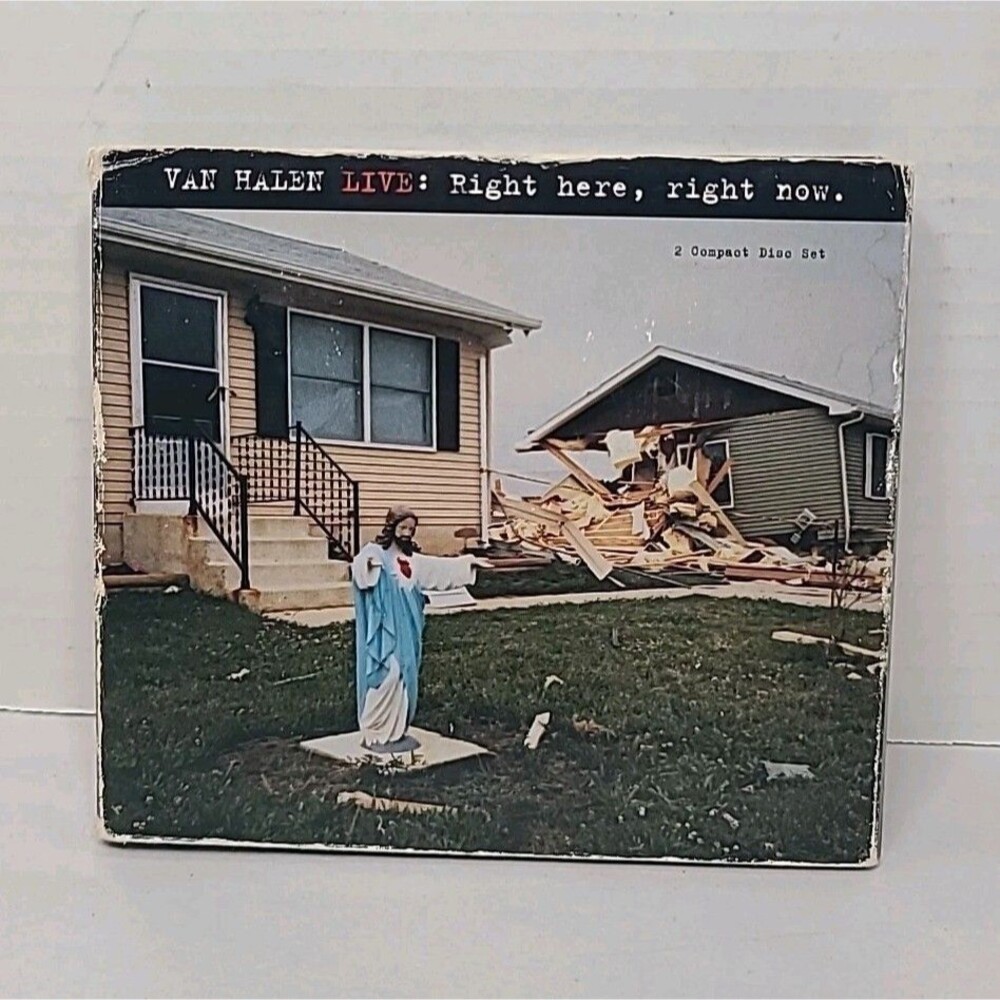 Vintage Van Halen Live: Right Here, Right Now (CD, 1993, 2-Disc Set)